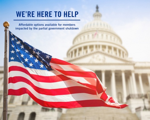 Chartway affordable options for members impacted by the partial government shutdown