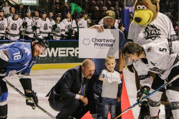 Chartway Promise Foundation Utah hockey event