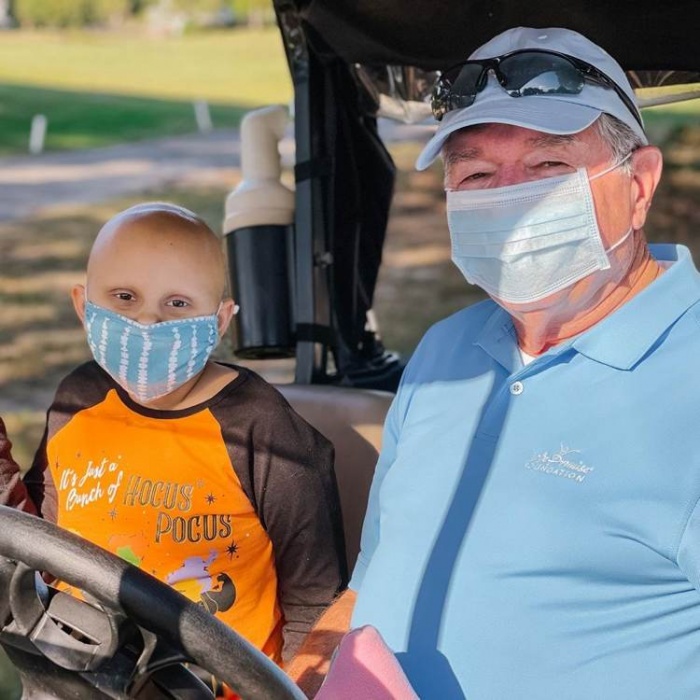 Hero Kimber and Wayne Foshay at 22nd Annual Charity Golf Classic