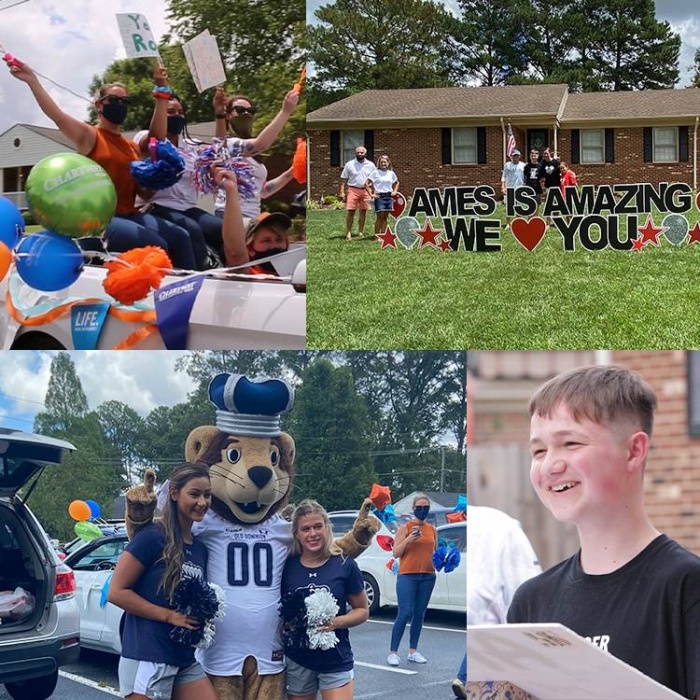 Ames at his Chartway Promise Foundation parade