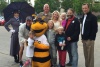 Hazel and friends — Utah Bees game with Chartway and Make-A-Wish