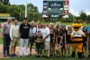 We Promise hero, Adrian, with family and friends from Chartway, We Promise Foundation, Make-A-Wish Utah, and the Utah Bees