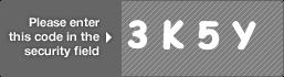 captcha code for visual authentication  number 3 letter K number 5 letter Y