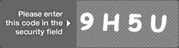 captcha code for visual authentication  number 9 letter H number 5 letter U