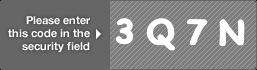 captcha code for visual authentication  number 3 letter Q number 7 letter N
