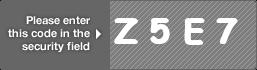 captcha code for visual authentication  letter Z number 5 letter E number 7
