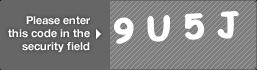 captcha code for visual authentication  number 9 letter U number 5 letter J