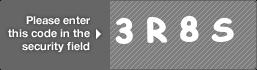 captcha code for visual authentication  number 3 letter R number 8 letter S