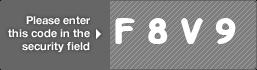 captcha code for visual authentication  letter F number 8 letter V number 9