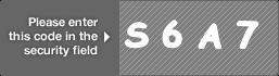 captcha code for visual authentication  letter S number 6 letter A number 7