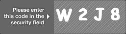 captcha code for visual authentication  letter W number 2 letter J number 8