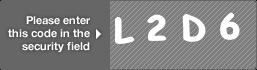 captcha code for visual authentication  letter L number 2 letter D number 6