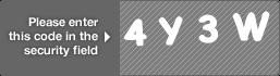 captcha code for visual authentication  number 4 letter Y number 3 letter W
