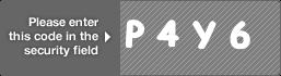 captcha code for visual authentication  letter P number 4 letter Y number 6