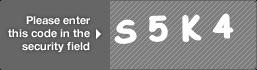 captcha code for visual authentication  letter S number 5 letter K number 4