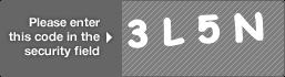 captcha code for visual authentication  number 3 letter L number 5 letter N