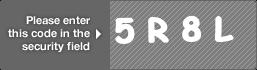 captcha code for visual authentication  number 5 letter R number 8 letter L