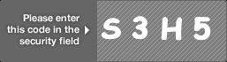 captcha code for visual authentication  letter S number 3 letter H number 5