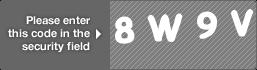 captcha code for visual authentication  number 8 letter W number 9 letter V