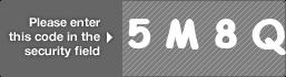 captcha code for visual authentication  number 5 letter M number 8 letter Q