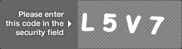 captcha code for visual authentication  letter L number 5 letter V number 7