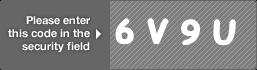 captcha code for visual authentication  number 6 letter V number 9 letter U