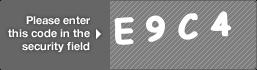 captcha code for visual authentication  letter E number 9 letter C number 4