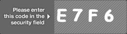 captcha code for visual authentication  letter E number 7 letter F number 6
