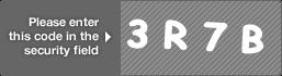 captcha code for visual authentication  number 3 letter R number 7 letter B