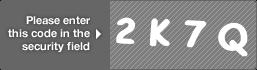 captcha code for visual authentication  number 2 letter K number 7 letter Q