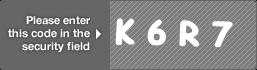 captcha code for visual authentication  letter K number 6 letter R number 7