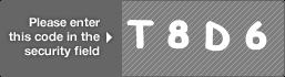 captcha code for visual authentication  letter T number 8 letter D number 6