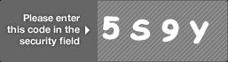 captcha code for visual authentication  number 5 letter S number 9 letter Y