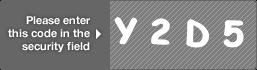 captcha code for visual authentication  letter Y number 2 letter D number 5