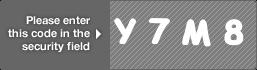 captcha code for visual authentication  letter Y number 7 letter M number 8