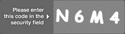 captcha code for visual authentication  letter N number 6 letter M number 4