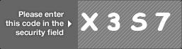 captcha code for visual authentication  letter X number 3 letter S number 7