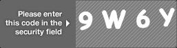 captcha code for visual authentication  number 9 letter W number 6 letter Y