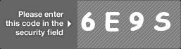 captcha code for visual authentication  number 6 letter E number 9 letter S