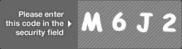 captcha code for visual authentication  letter M number 6 letter J number 2