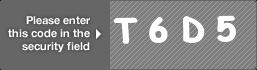 captcha code for visual authentication  letter T number 6 letter D number 5