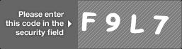 captcha code for visual authentication  letter F number 9 letter L number 7