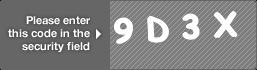 captcha code for visual authentication  number 9 letter D number 3 letter X