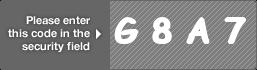captcha code for visual authentication  letter G number 8 letter A number 7