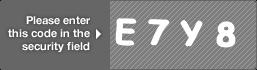 captcha code for visual authentication  letter E number 7 letter Y number 8