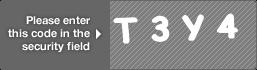 captcha code for visual authentication  letter T number 3 letter Y number 4