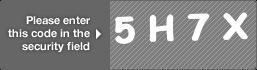 captcha code for visual authentication  number 5 letter H number 7 letter X