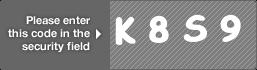 captcha code for visual authentication  letter K number 8 letter S number 9
