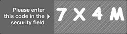 captcha code for visual authentication  number 7 letter X number 4 letter M