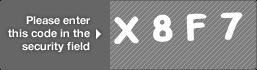 captcha code for visual authentication  letter X number 8 letter F number 7